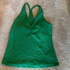Old NavyGreen Racerback V-Neck Women's Tank Top